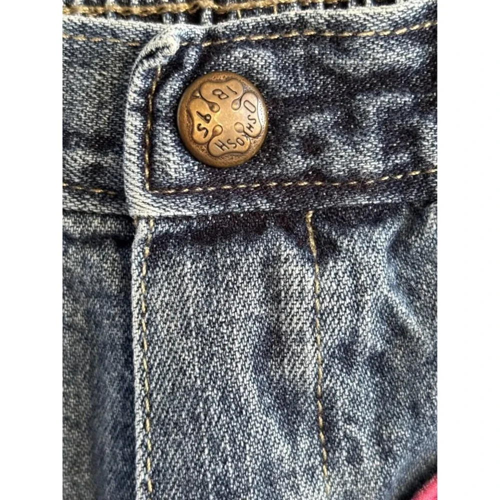 Vintage Y2K OshKosh B'gosh 18-24 months Toddler Girls Embroidered Butterfly Jean